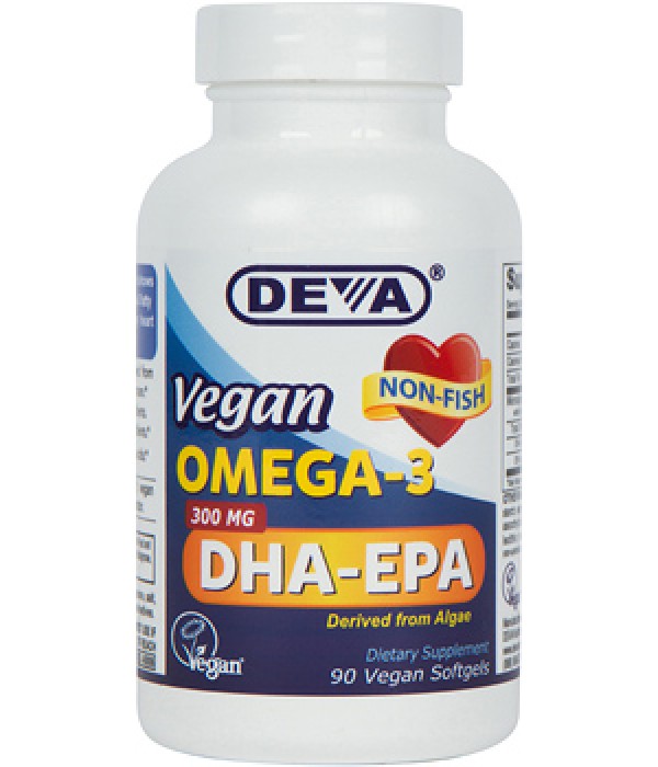 Vegan 300 mg Potency Omega3 DHAEPA VegSoftgels