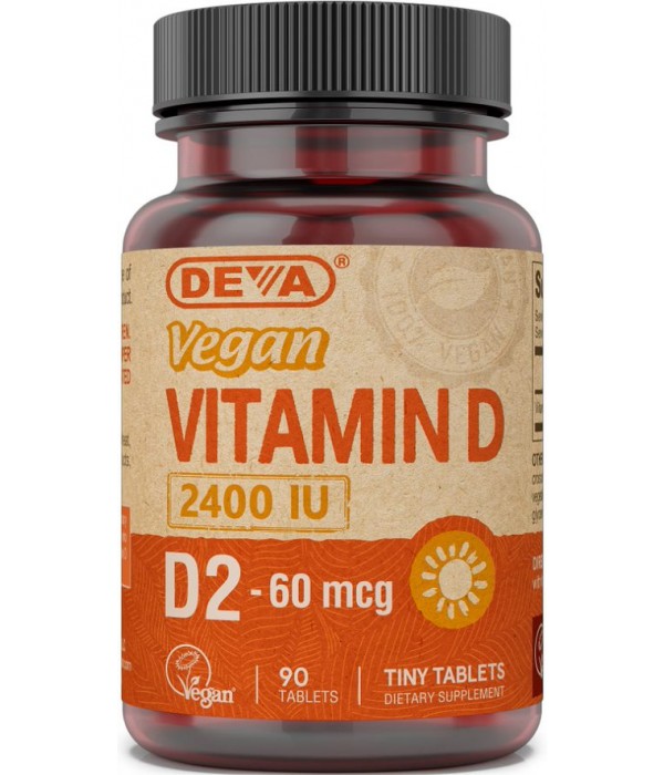 Vegan Vitamin D Ergocalciferol Vitamin D2 2400 IU