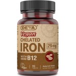 Vegan Chelated Iron 29 mg with added B12 - 100% vegetarian
