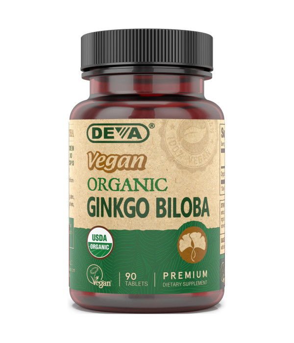 Vegetarian / Vegan Ginkgo Biloba, Organic
