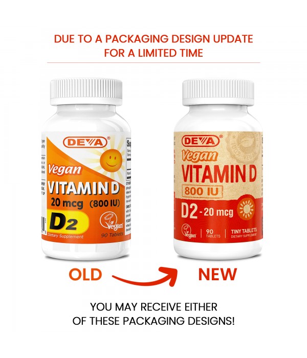 Vegan Vitamin D Ergocalciferol Vitamin D2 800 IU