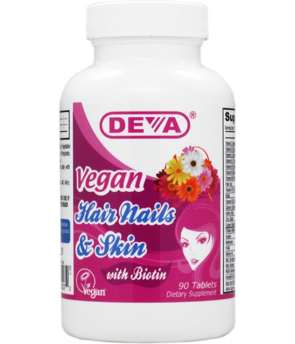 Vegetarian / Vegan Hair Nails and Skin with Biotin
