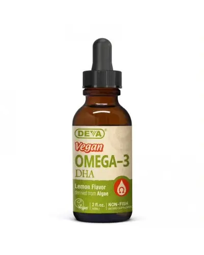 Vegan Liquid Omega-3 DHA with Lemon Flavor Vegan Liquid Omega-3 DHA (Lemon Flavor)